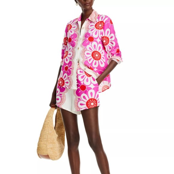 NWT FARM Rio Maia Printed Shirt SZ S - Picture 3 of 6